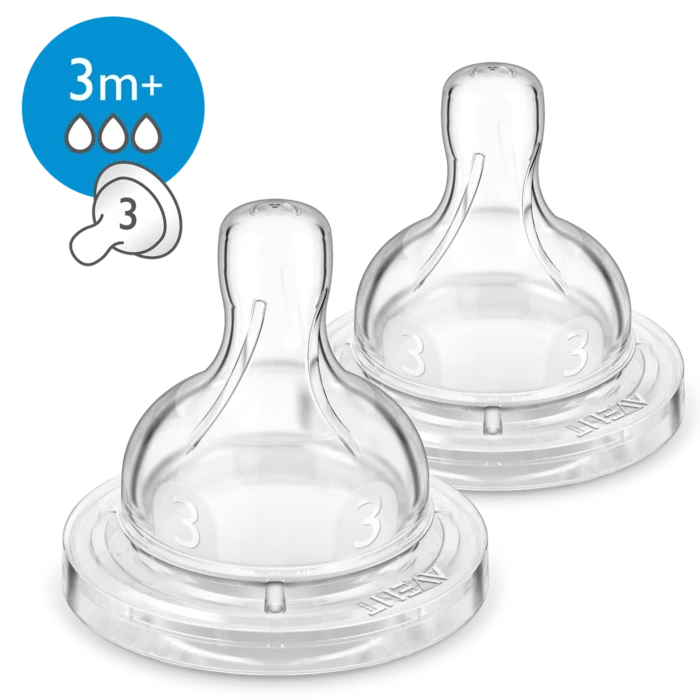 AVENT 2 TETINES- 3M+ / 3T SCF 633/27 – Image 1