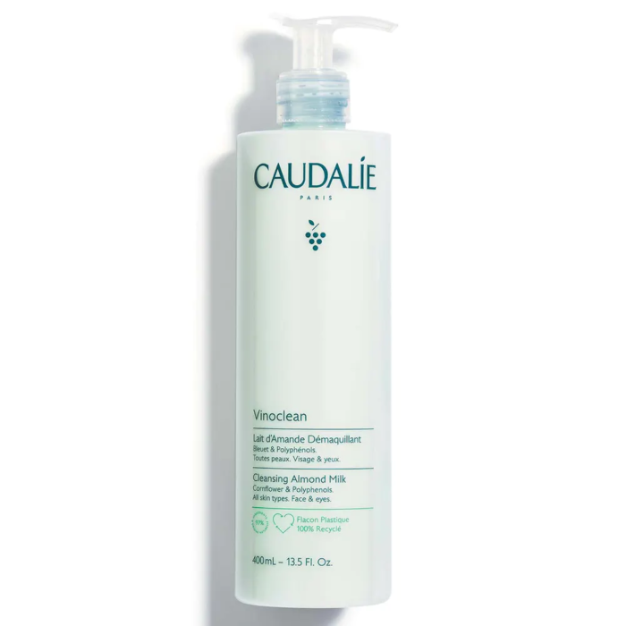 CAUDALIE VINOCLEAN LAIT D'AMANDE DEMAQUILLANT DOUCEUR - 400 ML – Image 1