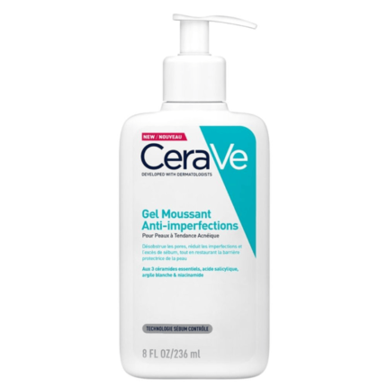 CERAVE GEL MOUSSANT ANTI-IMPERFECTIONS - 236 ML