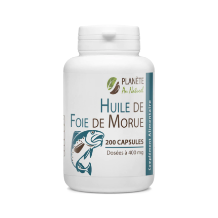 GPH DIFFUSION FOIE DE MORUE 400 MG - 200 GELULES