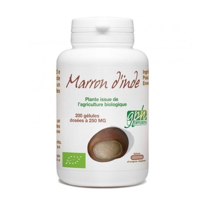 GPH DIFFUSION MARRON D'INDE 250 MG - 200 GELULES – Image 1