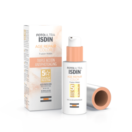 ISDIN FOTOULTRA AGE REPAIR COLOR FUSION WATER SOLAIRE ANTI-AGE TEINTEE - 50 ML