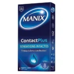 MANIX CONTACT PLUS PRÉSERVATIFS  - 6 UNITÉS