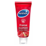 MANIX GEL LUBRIFIANT FRAISE - 80 ML