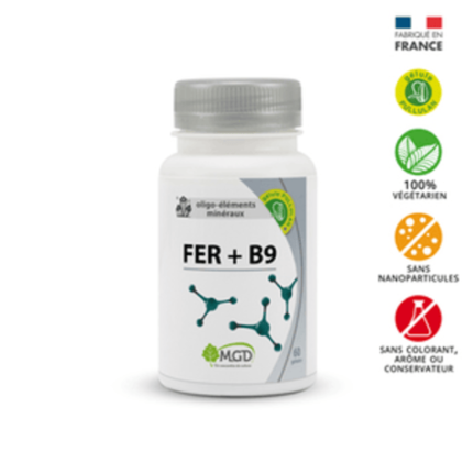 MGD FER + B9 - 60 GELULES
