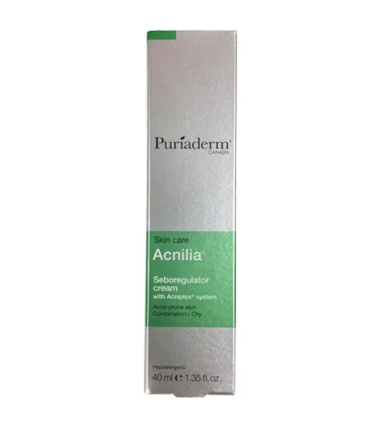 PURIADERM ACNILIA CREME SEBOREGULATRICE - 40 ML