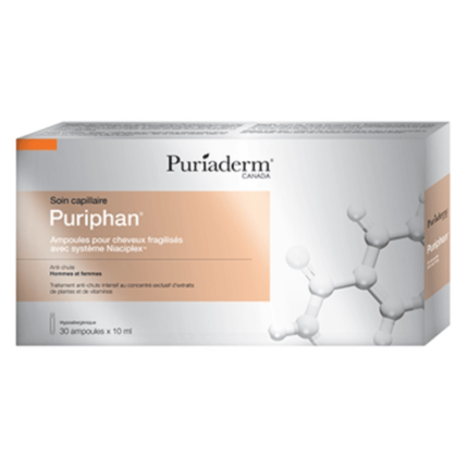 PURIADERM PURIPHAN SOIN CAPILAIRE ANTI-CHUTE AMPOULES 30 - 10 ML