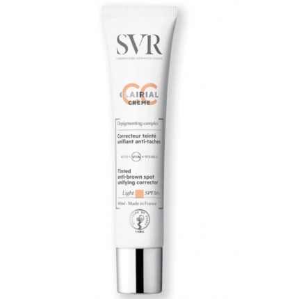 SVR CLAIRIAL CC CREME LIGHT SPF 50+ - 40 ML