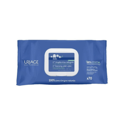 URIAGE BEBE 1ERE EAU LINGETTES NETTOYANTES X 70