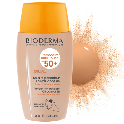 BIODERMA PHOTODERM NUDE TOUCH SPF 50+ TEINTE DOREE