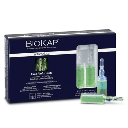 BIOKAP AMPOULES RENFORCANTES ANTICHUTE - 12 AMPOULES