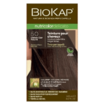 BIOKAP NUTRICOLOR DELICATO N° 5.0 CHATAIN CLAIR NATUREL - 140 ML