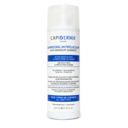 CAPIDERMA SHAMPOOING ANTI-PELLICULAIRE - 200 ML