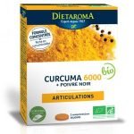 DIETAROMA CURCUMA BIO + POIVRE NOIR - 60 COMPRIMES
