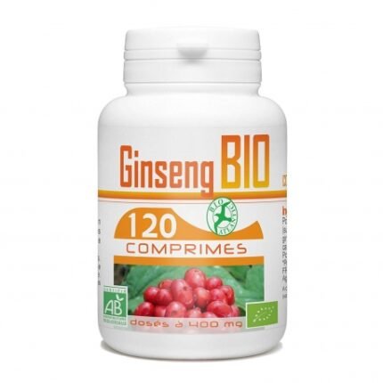 GPH DIFFUSION GINSENG BIO 400 MG - 120 COMPRIMES