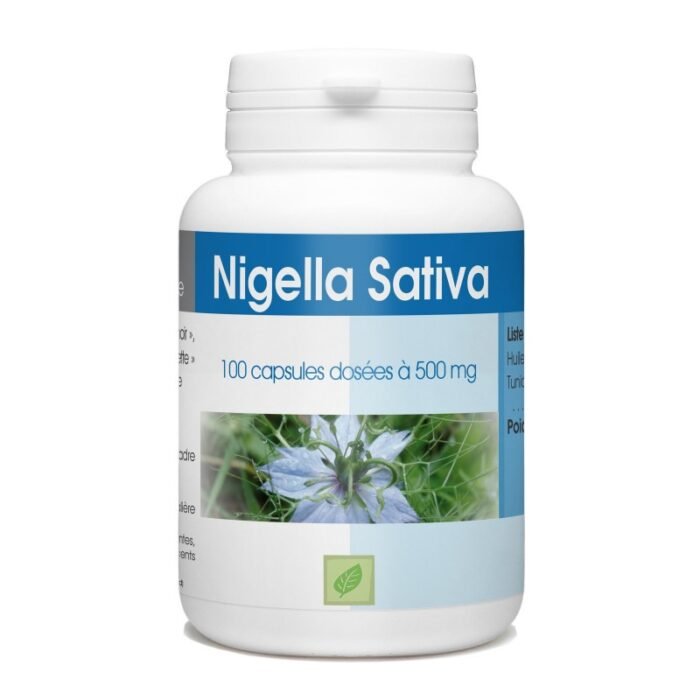 GPH DIFFUSION NIGELLA SATIVA 500 MG - 100 CAPSULES – Image 1