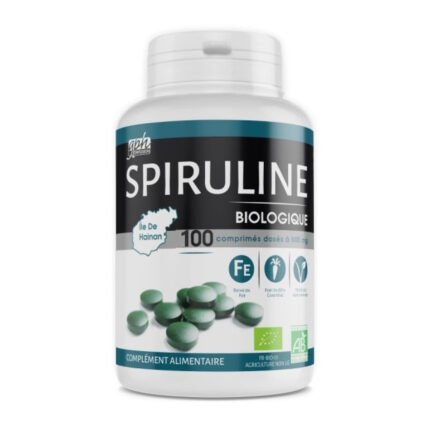 GPH DIFFUSION SPIRULINE 500 MG - 100 COMPRIMES