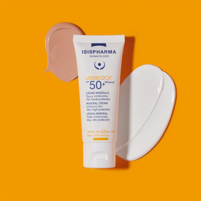 ISISPHARMA UVEBLOCK CREME MINERAL TEINTE SPF 50+ – 40 ML – Image 3