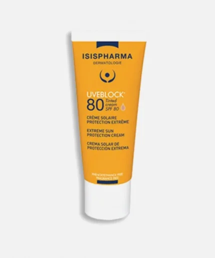 ISISPHARMA UVEBLOCK CREME TEINTE SPF 80 - 40 ML