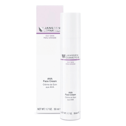 JANSSEN COSMETICS CREME DE SOIN AUX AHA - 50 ML