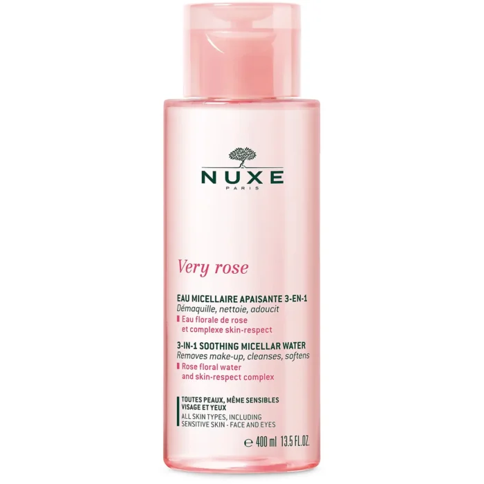 NUXE VERY ROSE EAU DÉMAQUILLANTE - 400 ML – Image 1