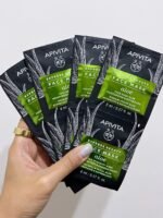 APIVITA EXPRESS BEAUTY FACE MASQUE ALOE RAFRAICHISSANT ET HYDRATANT - 2X8 ML – Image 4