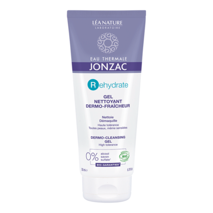 JONZAC REHYDRATE GEL NETTOYANT DERMO-FRAICHEUR - 200 ML