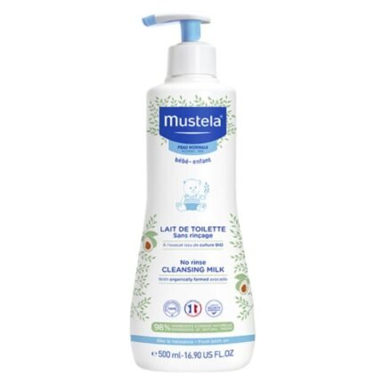MUSTELA LAIT DE TOILETTE SANS RINÇAGE PEAU NORMALE  - 500 ML