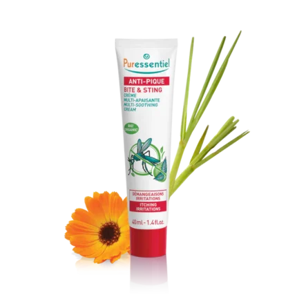 PURESSENTIEL ANTI PIQUE CRÈME MULTI-APAISANTE ADULTE - 40 ML