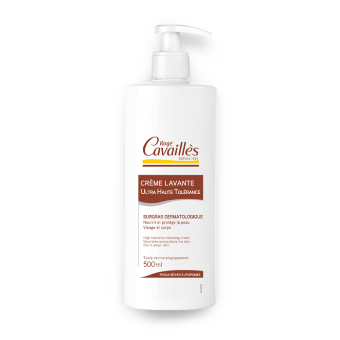 ROGE CAVAILLES DERMO U.H.T CREME LAVANTE SURGRAS – 500 ML – Image 1