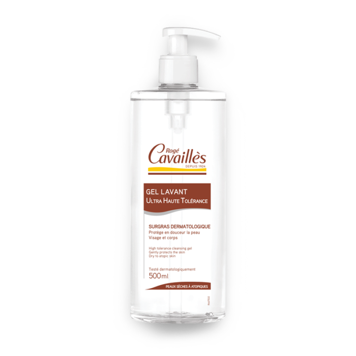 ROGE CAVAILLES DERMO U.H.T GEL LAVANT SURGRAS – 500 ML – Image 1