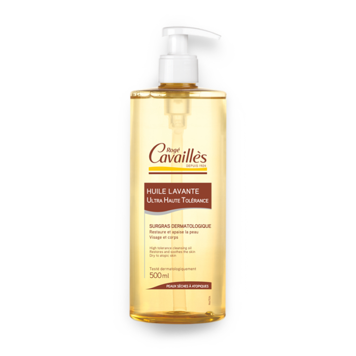 ROGE CAVAILLES DERMO U.H.T HUILE LAVANTE SURGRAS - 500 ML – Image 1