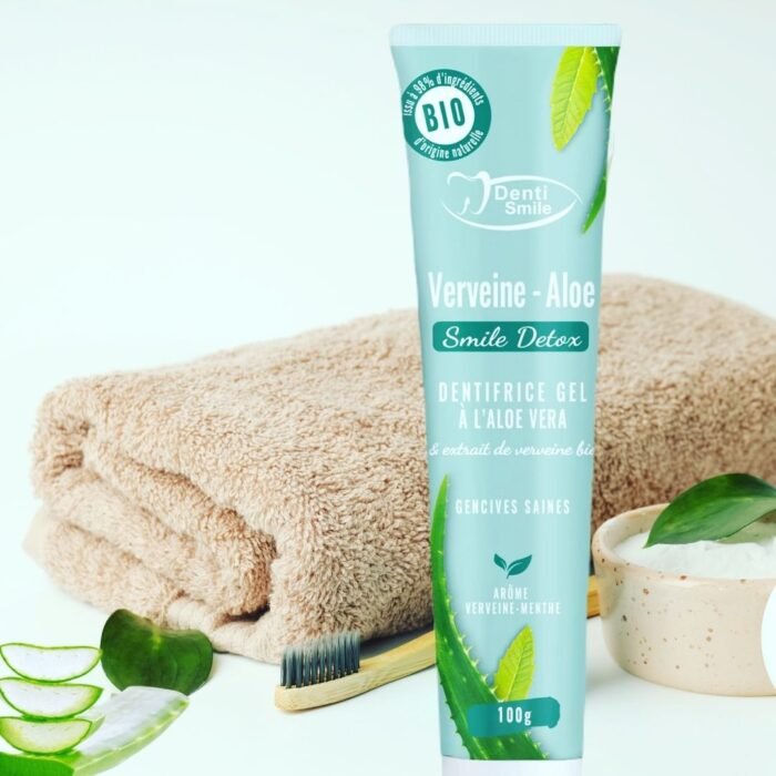DENTI-SMILE DENTIFRICE ALOE VERA - 100 GR – Image 4