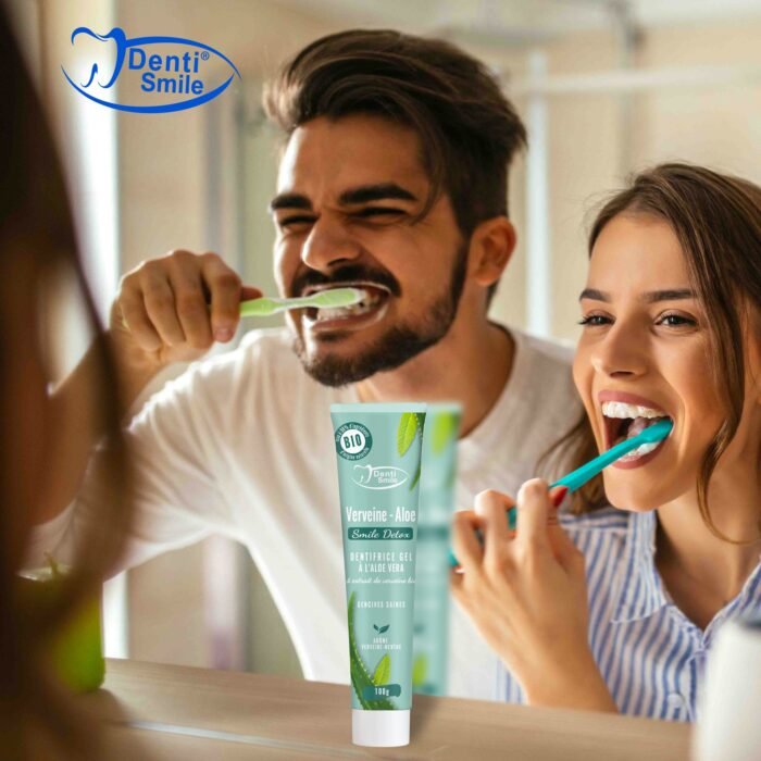 DENTI-SMILE DENTIFRICE ALOE VERA - 100 GR – Image 2