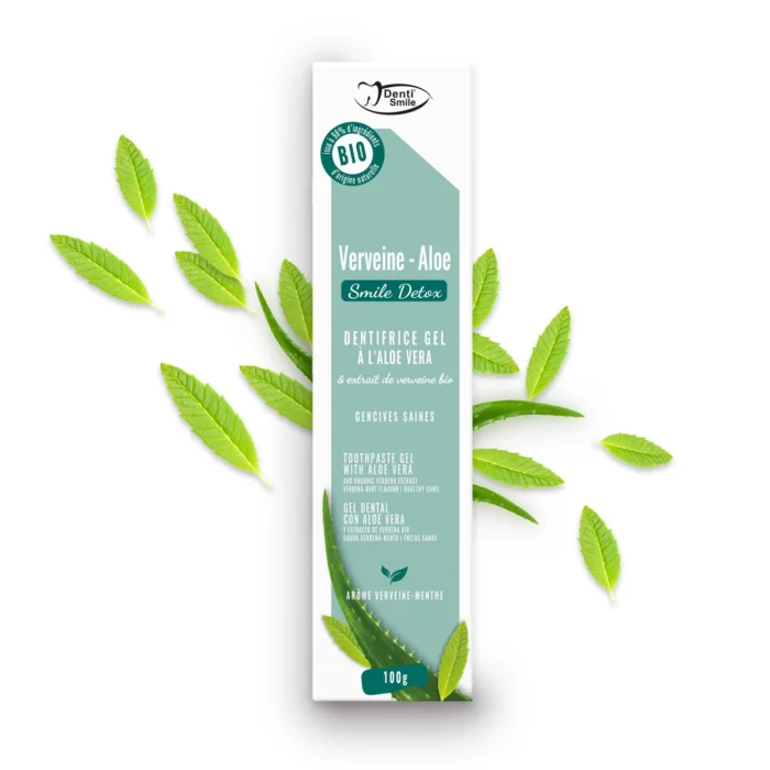 DENTI-SMILE DENTIFRICE ALOE VERA - 100 GR – Image 5