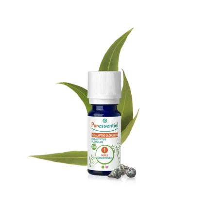 PURESSENTIEL HUILE ESSENTIELLE EUCALYPTUS GLOBULEUX BIO - 10 ML