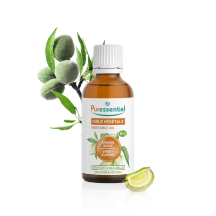 PURESSENTIEL HUILE VÉGÉTALE AMANDE DOUCE BIO - 30 ML