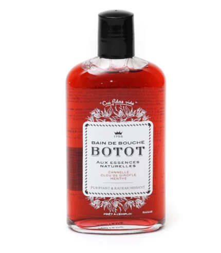 BOTOT BAIN DE BOUCHE CANNELLE-CLOU DE GIROFLE-MENTHE – 250 ML