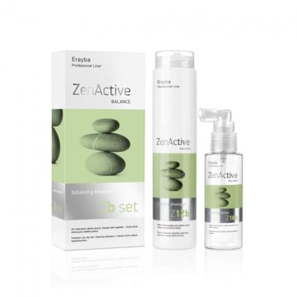 ERAYBA ZENACTIVE BALANCE TREATMENT OILY HAIR ZB SET - 250ML+100ML