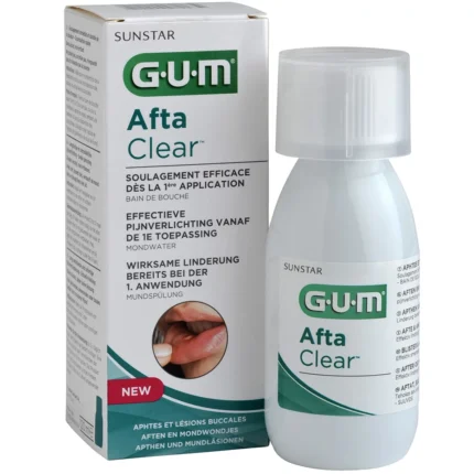 GUM AFTACLEAR BAIN DE BOUCHE RÉF : 2410 - 120 ML