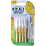 GUM BROSSETTE TRAV-LER ULTRA-FINE ( 1,3 MM ) RÉF : 1514 - 4 UNITÉS