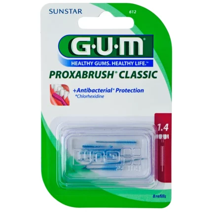 GUM RECHARGE BROSSETTES FINES ( 1,4 MM ) RÉF : 612 - 8 UNITÉS