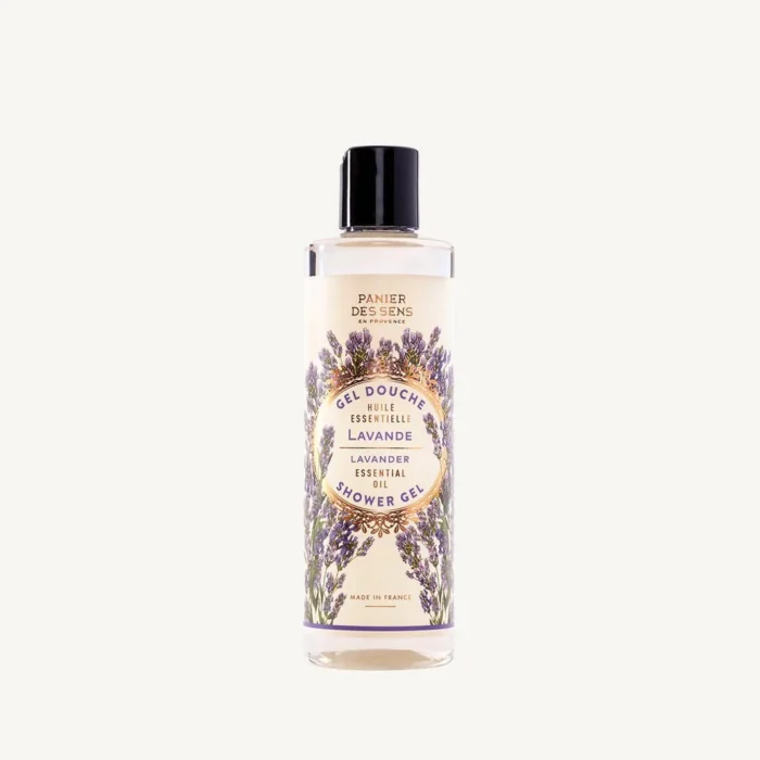PANIER DES SENS GEL DOUCHE HUILE ESSENTIELLE LAVANDE – 250 ML – Image 1