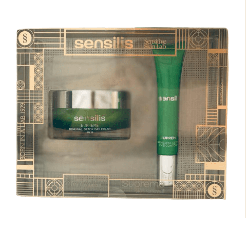 Sensilis Coffret Supreme Renewal Detox Day Cream 50 Ml + Contour Des Yeux 15 Ml (2)