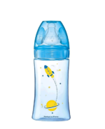 DODIE BIB INI+ BLEU COSMONAUTE 0-6M TET RONDE 3 VIT D2 - 270 ML