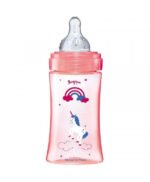 DODIE BIB INI+ ROSE LICORNE 0-6M TET RONDE 3 VIT D2 - 270 ML – Image 2