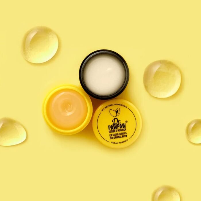 DR PAWPAW DUO GOMMAGE ET BAUME LEVRES - 16 G – Image 4