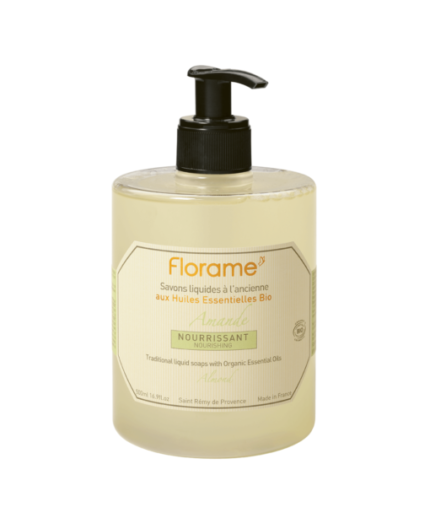 FLORAME SAVON LIQUIDE A L'ANCIENNE AMANDE BIO – 500 ML