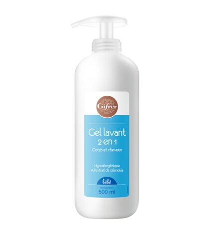 GIFRER GEL LAVANT BEBE 2 EN 1 – 500 ML