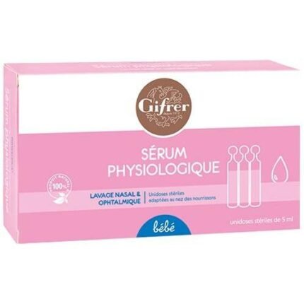 GIFRER SERUM PHYSIOLOGIQUE X 12 – 5 ML